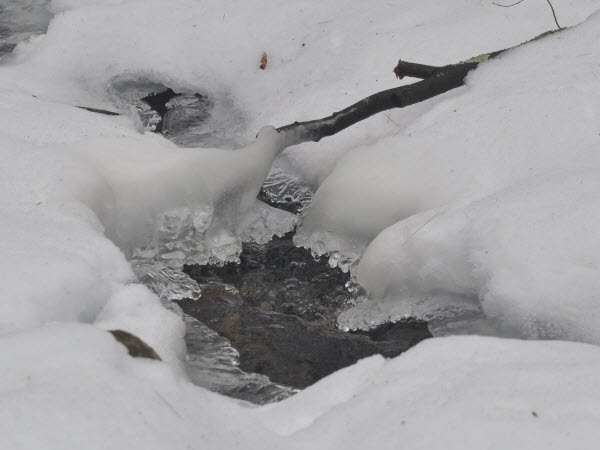 snow hole to stream estabrook 140315